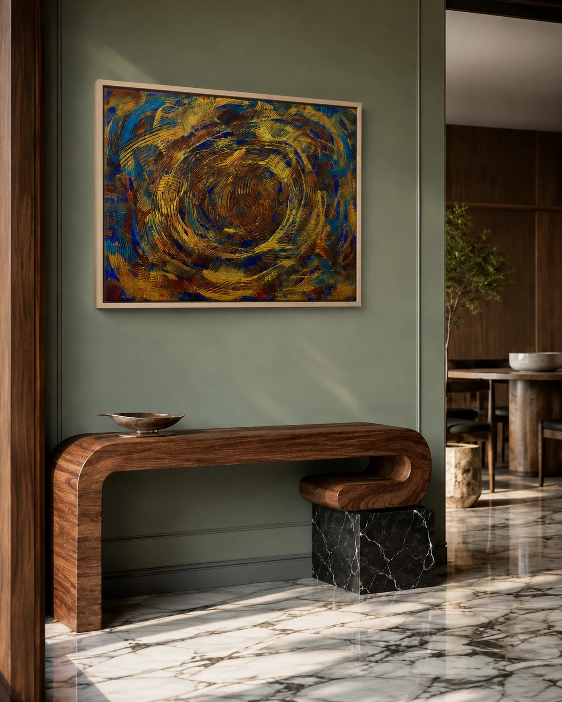 Danger among us in a room — interior visualisation