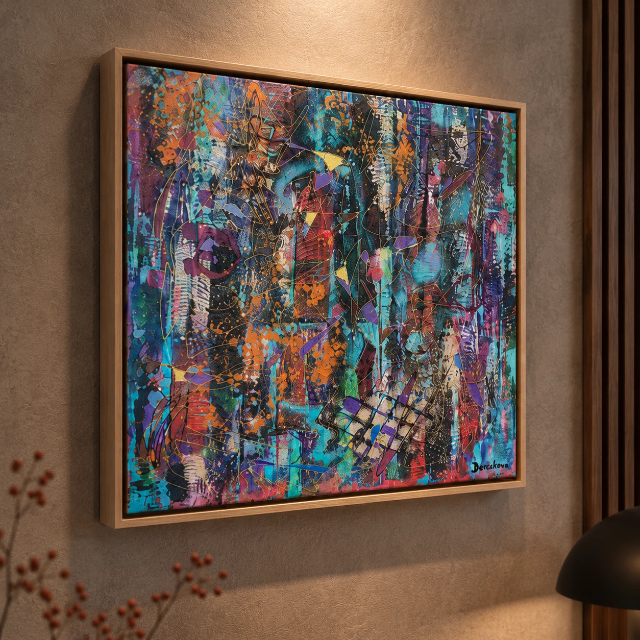 Ethereal fusion in a room — interior visualisation