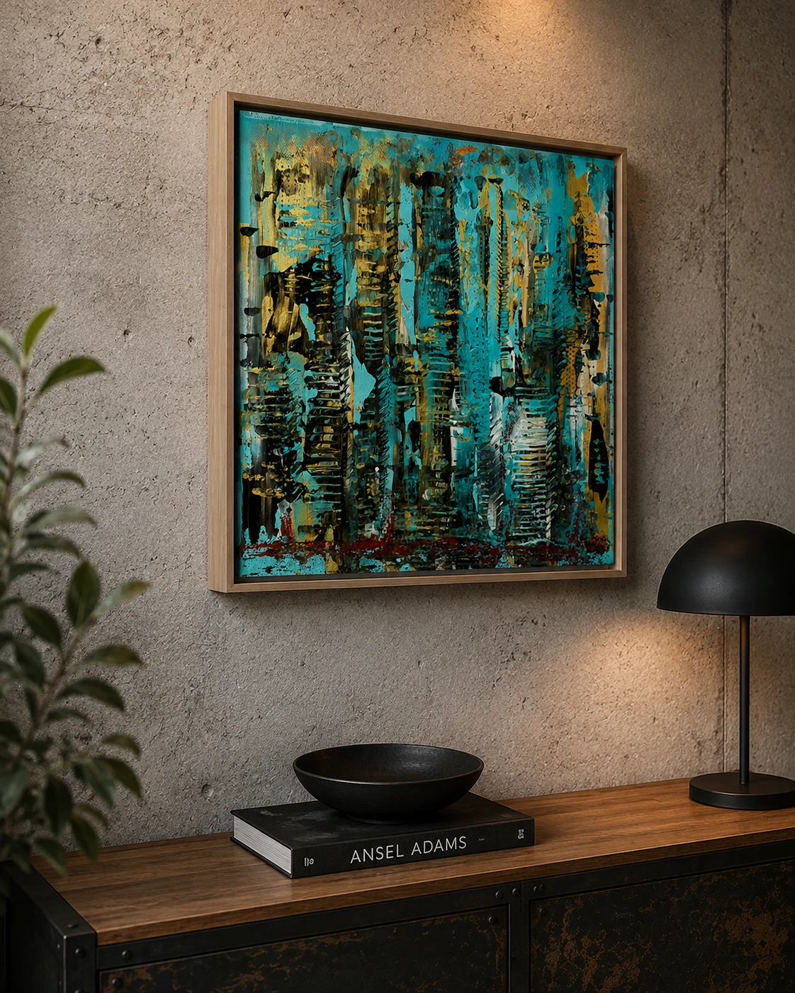 Golden pulse — interior visualisation