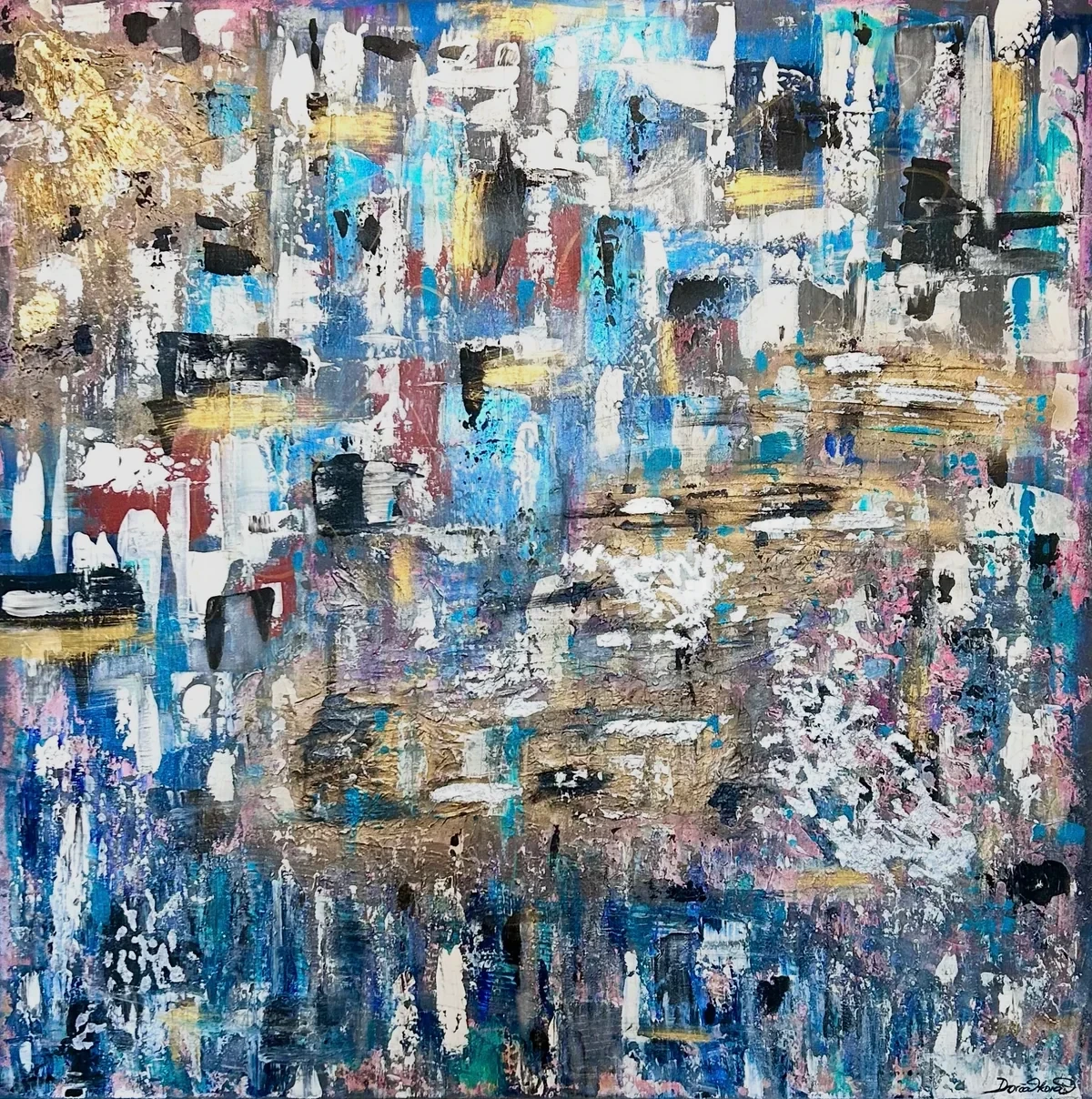 Midnight skyline by Ingrid Dorcak