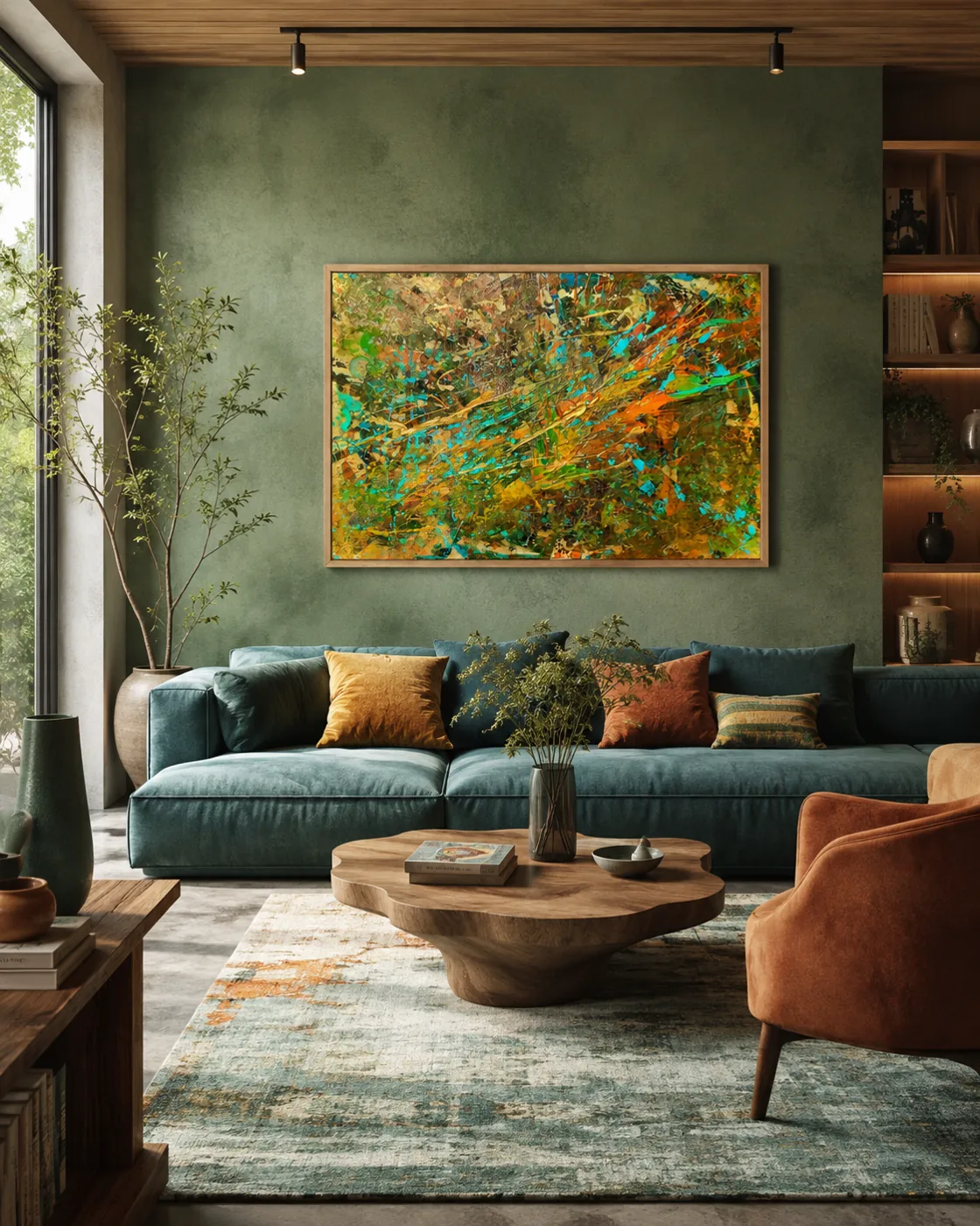 Noisy silence in a room — interior visualisation