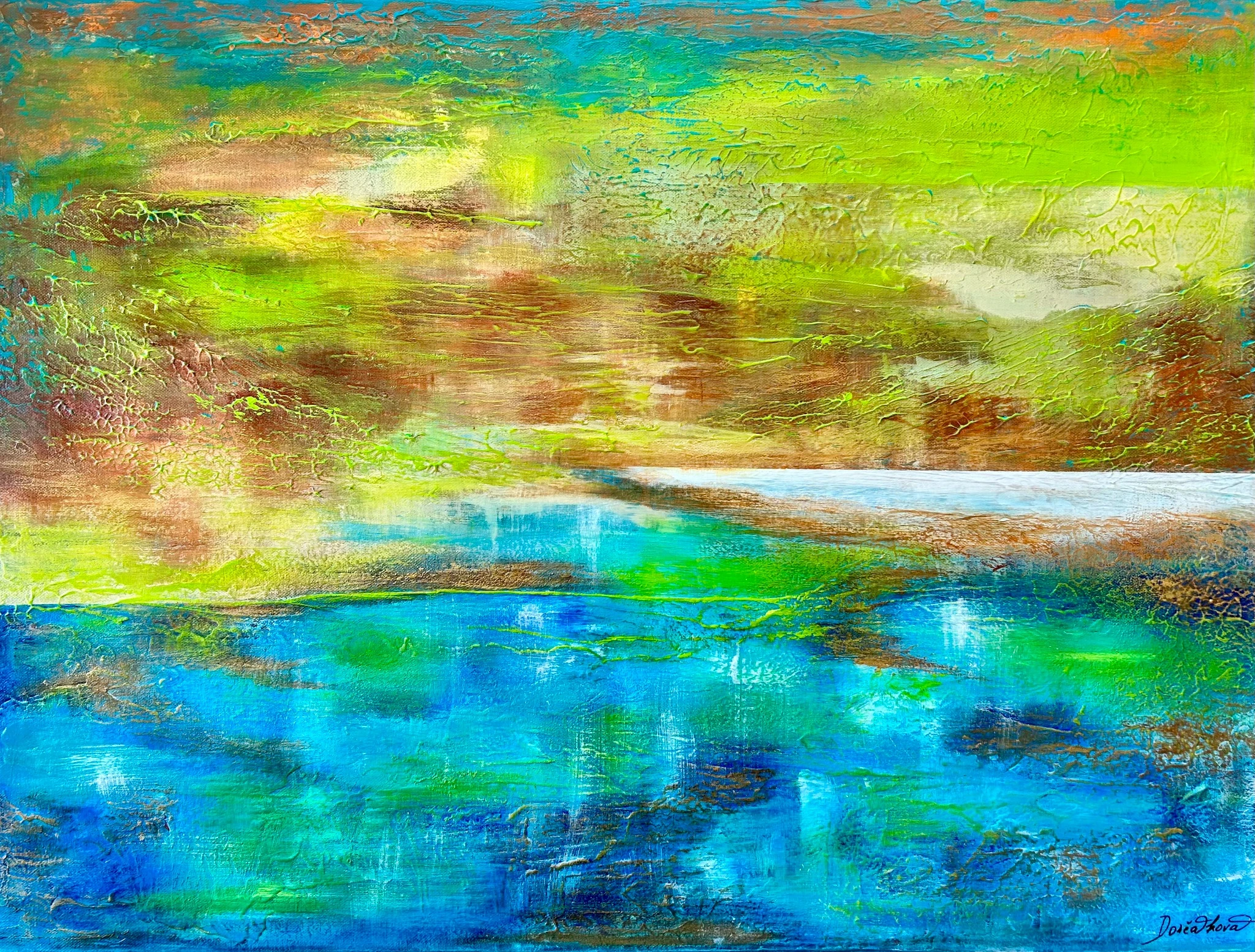 RADIANT REFLECTION by Ingrid Dorcak