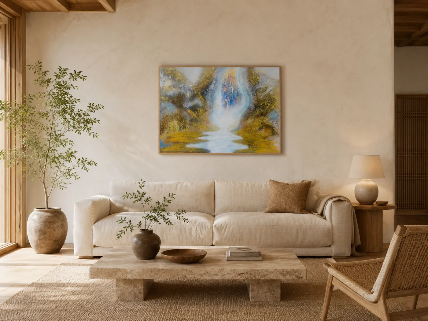Revelation in a room — interior visualisation