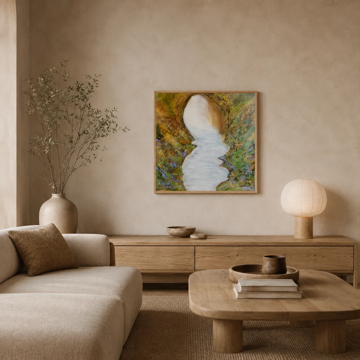 Secret in the nature — interior visualisation