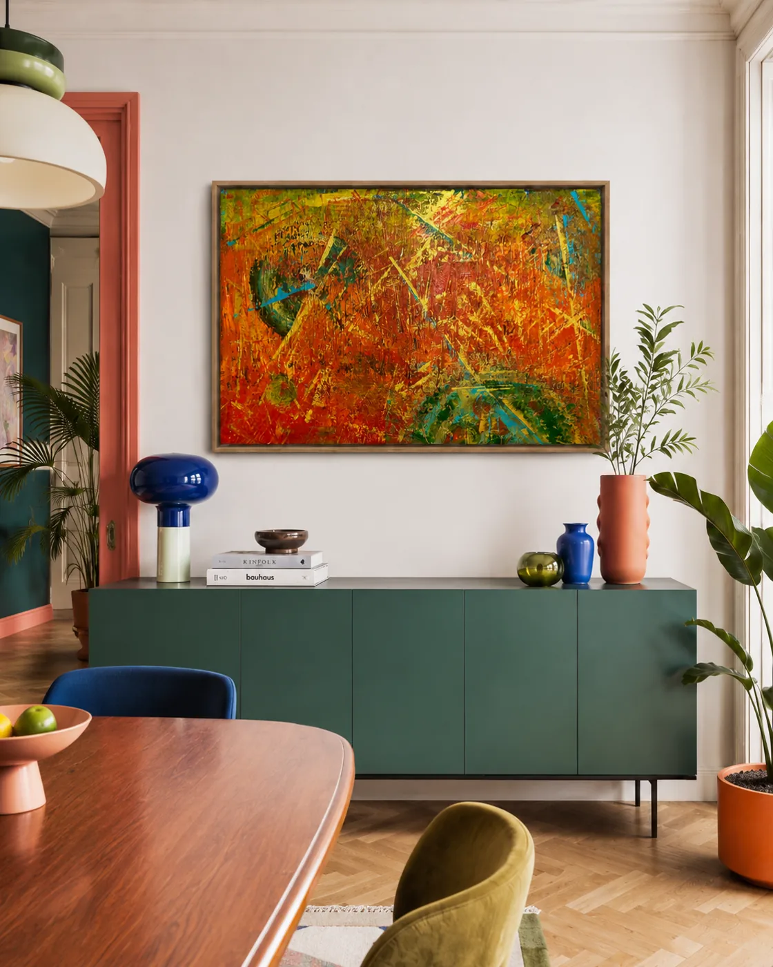 Simply NOT red — interior visualisation