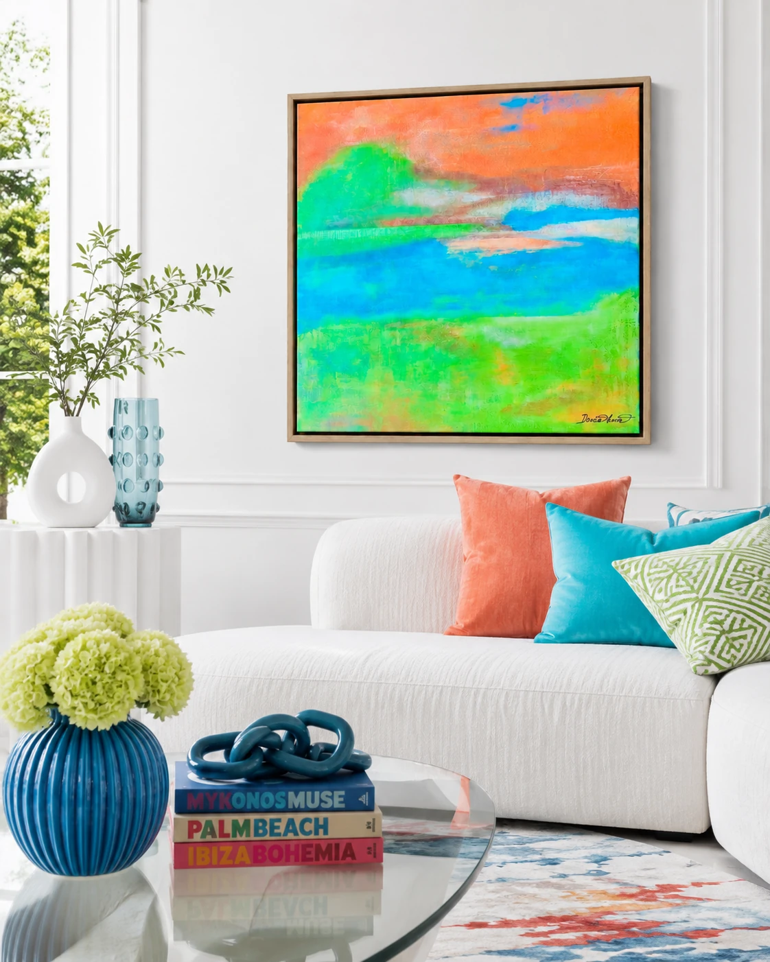 FREEDOM OF SUMMER in a room — interior visualisation