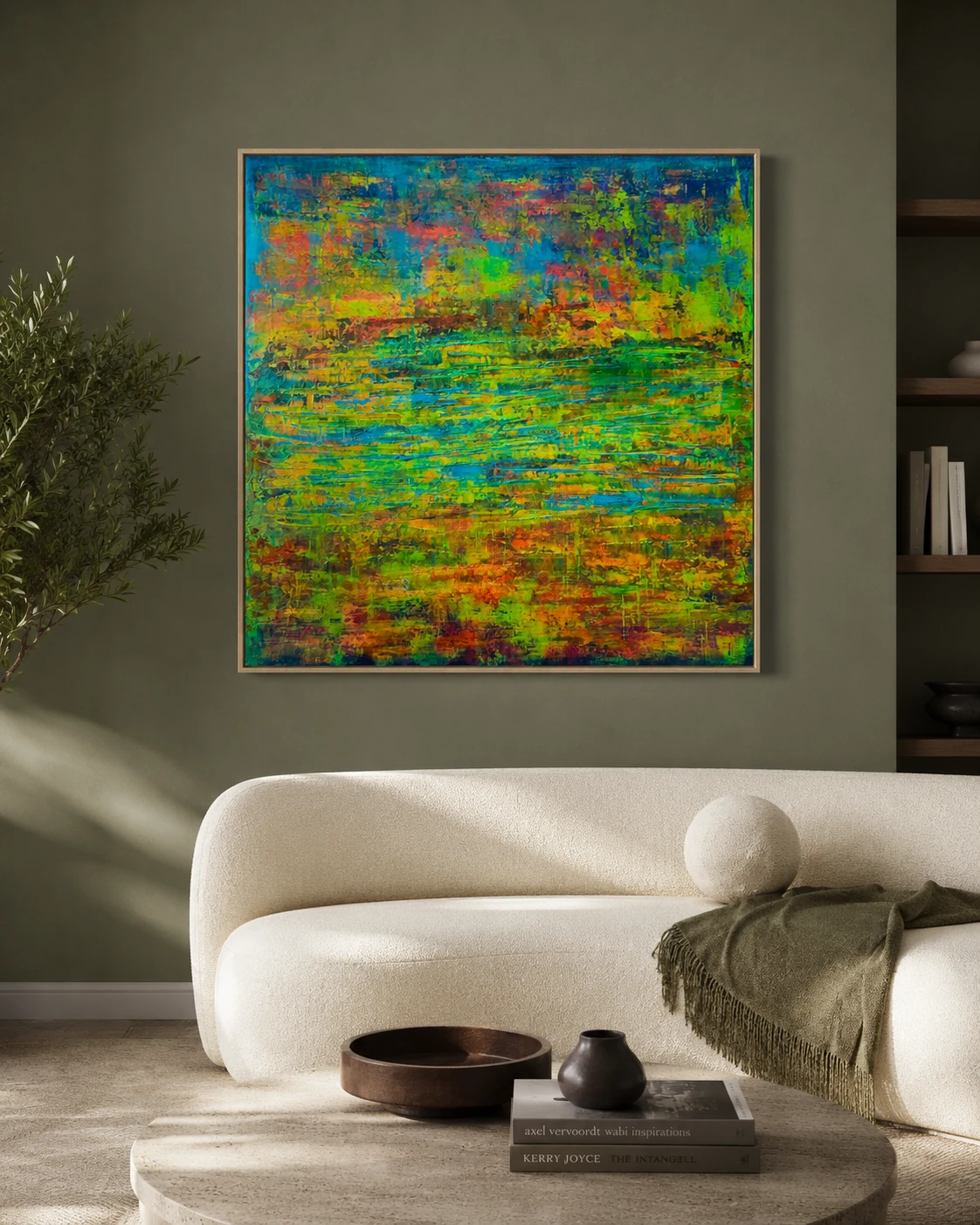 WHISPERING LAKE in a room — interior visualisation
